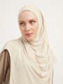 Schaless Bej Pratik Uzun Pileli Hazır Türban