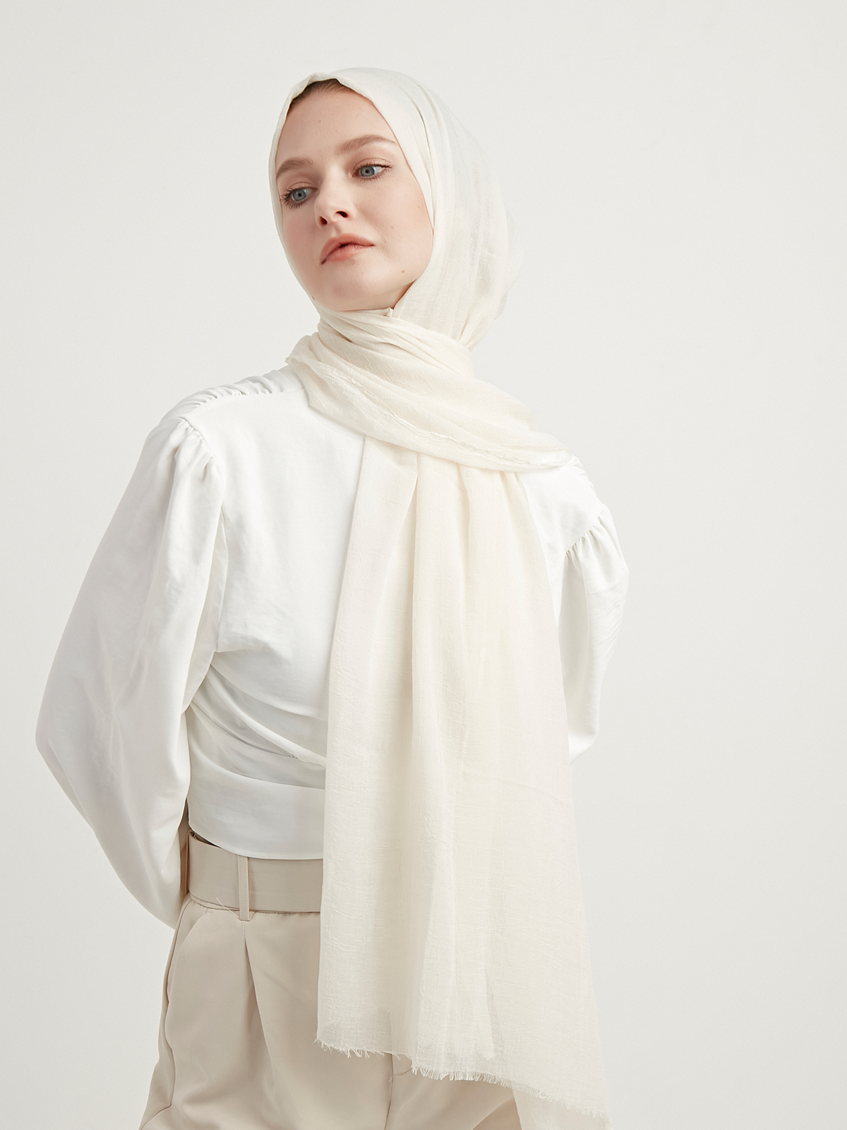 Schaless Krem Confort Şal