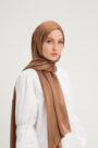 Schaless Janjanlı Kahve Krinkıl Şal
