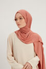 Schaless Likralı Soğan Kabuğu Penye Şal