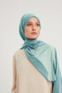 Schaless Confort Düz Su Yeşili Şal