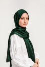 Schaless Janjanlı Zümrüt Krinkıl Şal