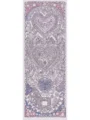 Schaless Efilia Lila Kalp Desenli Şal Resmi-3