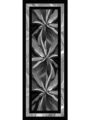 Schaless Aurora Siyah Modern Desenli Janjanlı Şal Resmi-3