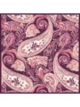 Schaless Efilia Pudra Paisley Desenli Janjanlı Eşarp Resmi-4
