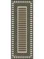 Schaless Aurora Yeşil Desenli Janjanlı Şal Resmi-3