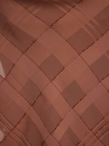 kahve-jakarli-simli-ekose-esarp-resmi