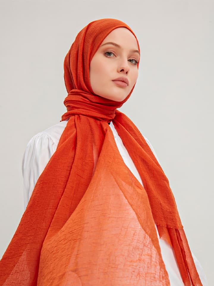 Schaless tarçın rengi comfort şal ön