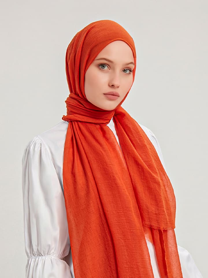 Schaless tarçın rengi comfort şal ön