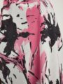 Özgür Fırçalar Pembe Vierra Desenli Şal 70x190 cm