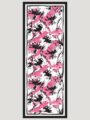 Özgür Fırçalar Pembe Vierra Desenli Şal 70x190 cm
