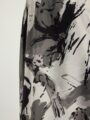 Özgür Fırçalar Gri Vierra Desenli Şal 70x190 cm
