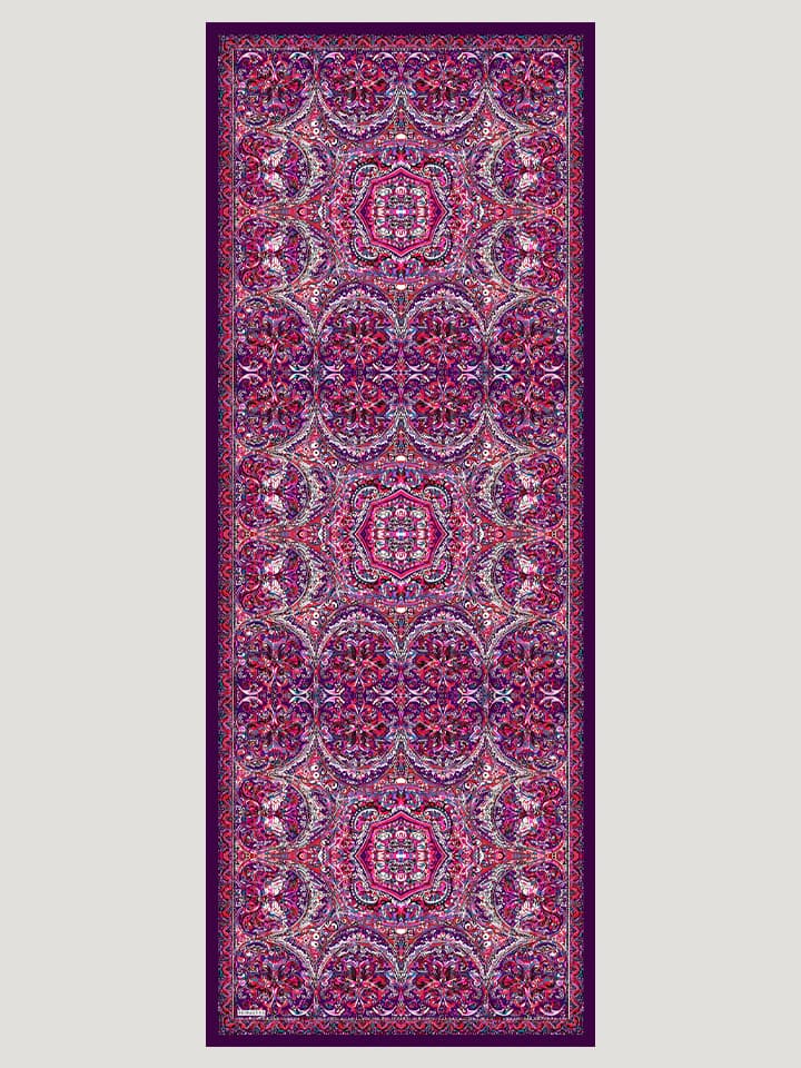 Ebedi Saraylar Fuşya Vierra Desenli Viskon Şal 70x190 cm