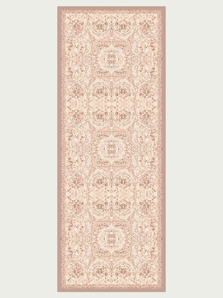 Ebedi Saraylar Bej Vierra Desenli Viskon Şal 70x190 cm