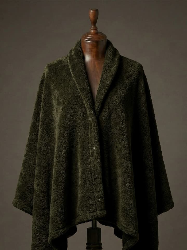 Haki Preimum Omuz Şalı önü