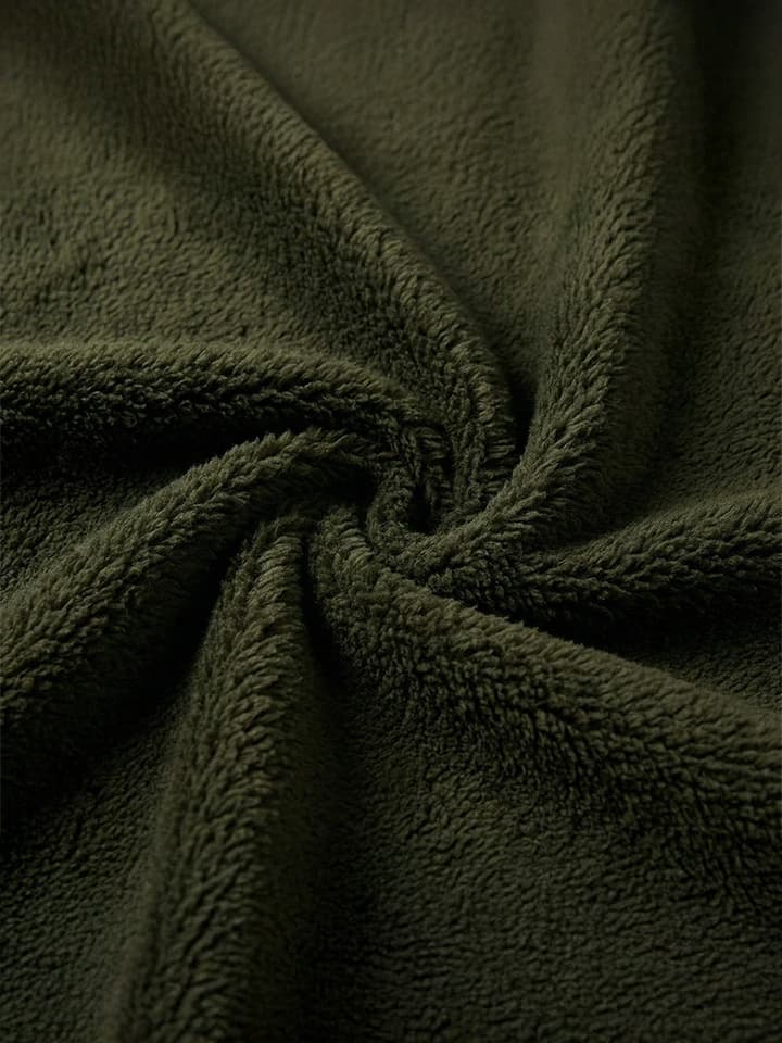 Haki Preimum Omuz Şalı deseni